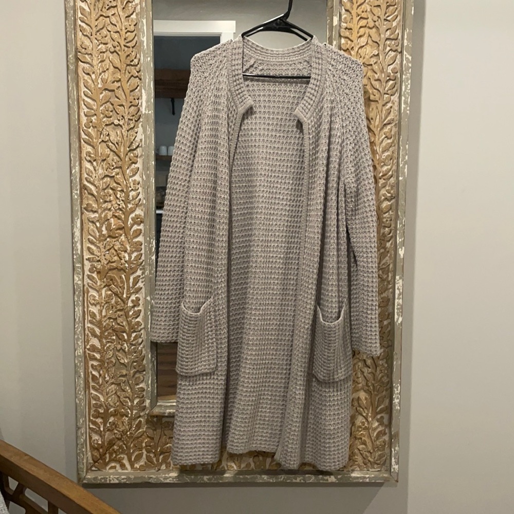 Oversized Madewell duster